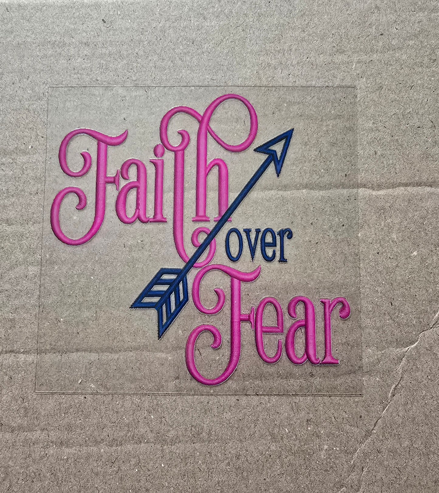 Faith over fear